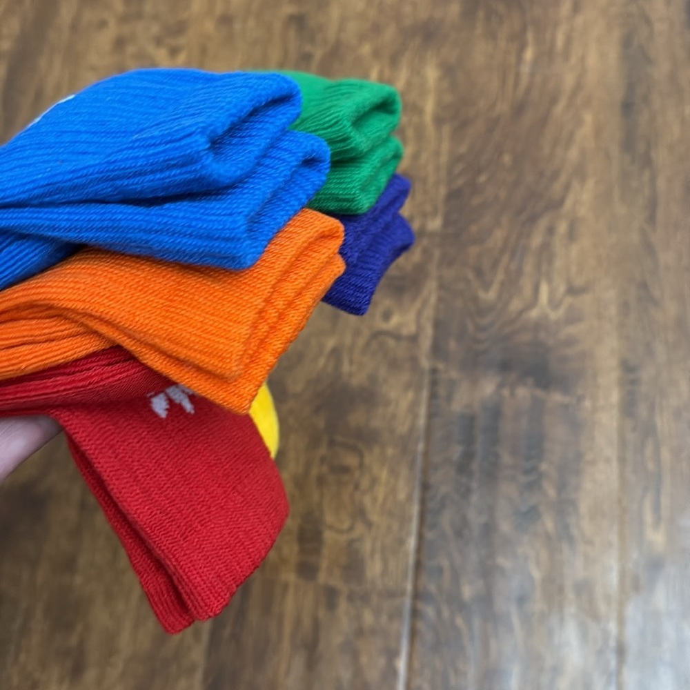 Adidas Originals Crew Multi Sport Socks 6 Pack Size L - Picture 16 of 17